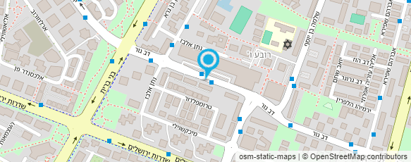 מפת הגעה אל מכולת בראש צעיר