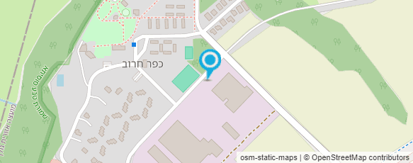 מפת הגעה אל מכבסת כפר חרוב