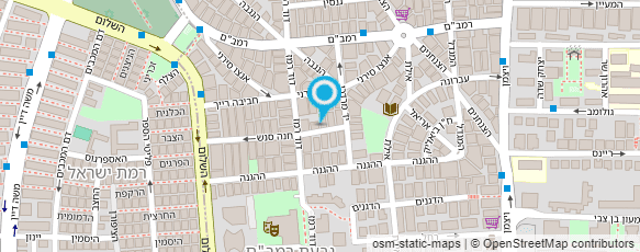 מפת הגעה אל גוגנהיים נגה - עו"ס קלינית