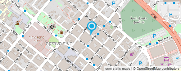 מפת הגעה אל אמריקן אקספרס נסיעות