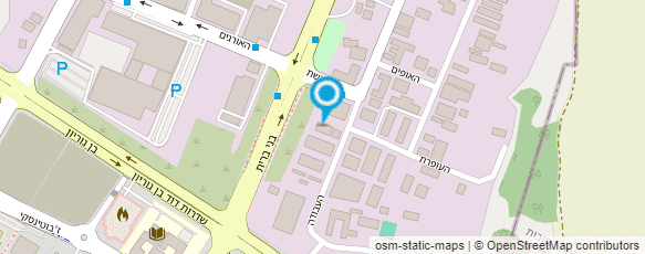 מפת הגעה אל מאפייה אלונושקה