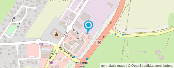 מפת הגעה אל עמותת התיירות