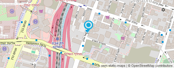 מפת הגעה אל מכללת בן אליעזר