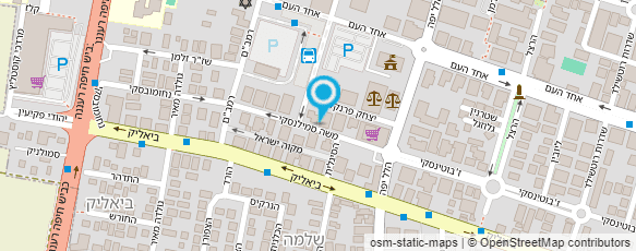 מפת הגעה אל עו"ד ונוטריון אדרי משה