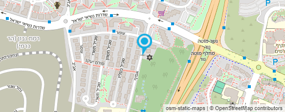 מפת הגעה אל דואר ישראל