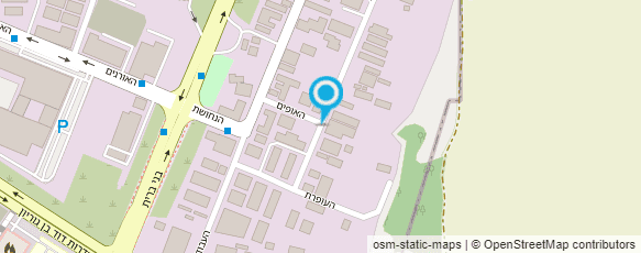 מפת הגעה אל מסגרית אשר