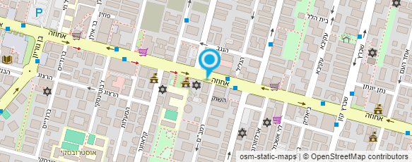 מפת הגעה אל סופר טויס רעננה