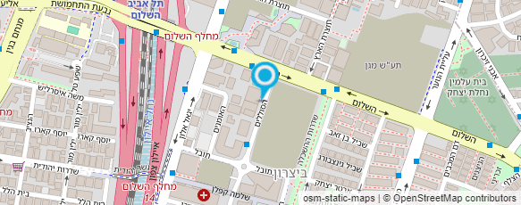 מפת הגעה אל מוקד הרכב