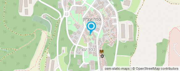 מפת הגעה אל בני גוש עציון