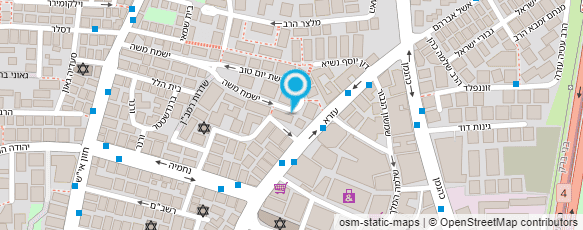 מפת הגעה אל בי"ס לבנות ארץ ישראל