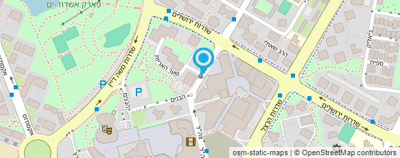 מפת הגעה אל המכון הרפואי לפוריות