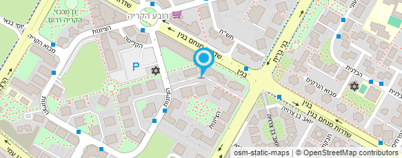 מפת הגעה אל מכולת הסיטי