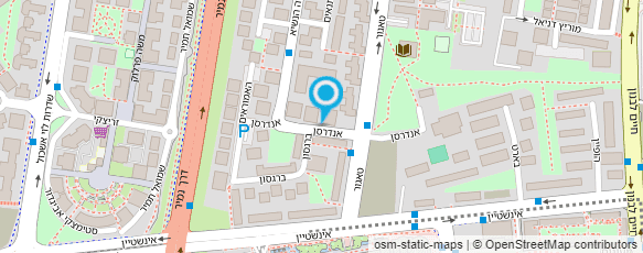 מפת הגעה אל ד"ר ישראל נוט' חמיטובסקי