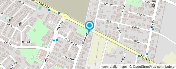 מפת הגעה אל גלינה בנית ציפורניים