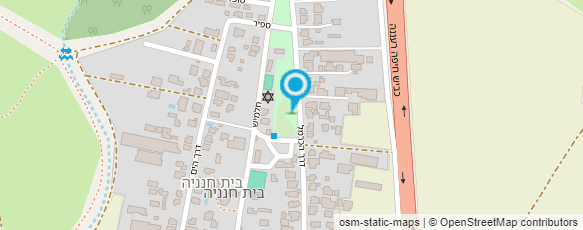 מפת הגעה אל דודי פורת עיצוב גנים