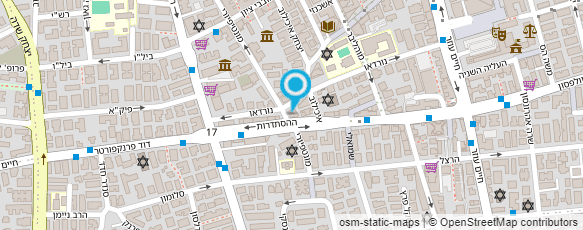 מפת הגעה אל מכון אורטופדי זרקו שלמה מושקוביץ