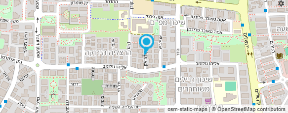 מפת הגעה אל נורית זעירי אדריכלים