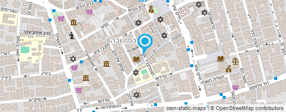 מפת הגעה אל ערוץ הבדים