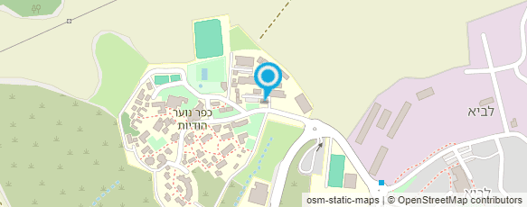 מפת הגעה אל הודיות כפר הנוער הדתי