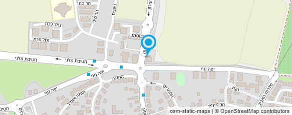 מפת הגעה אל סהר רפי