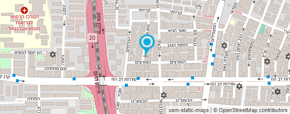 מפת הגעה אל שאטי דפנה