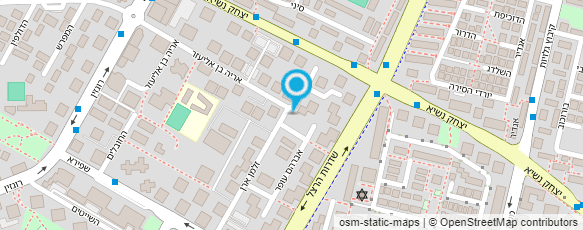 מפת הגעה אל מרכז מידע וסיוע