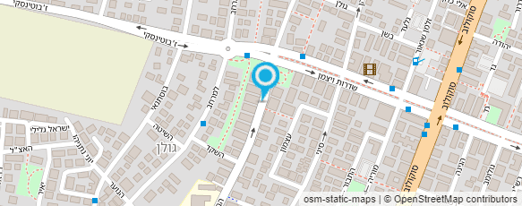 מפת הגעה אל פרופ' עו"ד הדרי יצחק