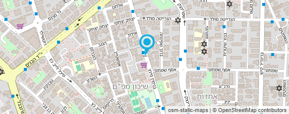 מפת הגעה אל טל עמוס