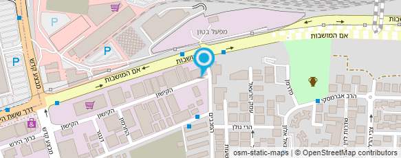 מפת הגעה אל א. עמוס מזגנים לרכב בע"מ