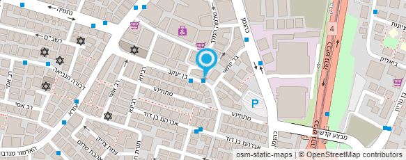 מפת הגעה אל אולמי קונטיננטל לשמחות