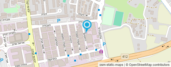 מפת הגעה אל מאפיית שלום בע"מ