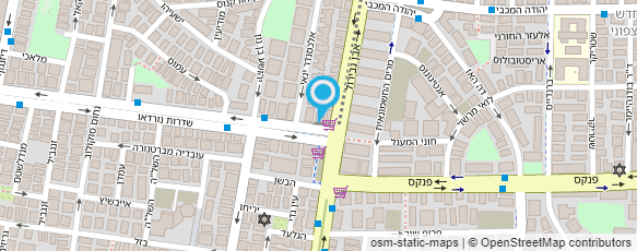 מפת הגעה אל אלון-פרבר; שרותי הנדסה בע"מ
