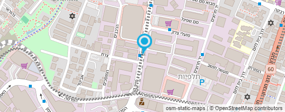 מפת הגעה אל צמיגי ב.י. אפרתי בע"מ