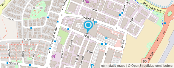 מפת הגעה אל ח. מקור הזכוכית והאלומיניום בע"מ