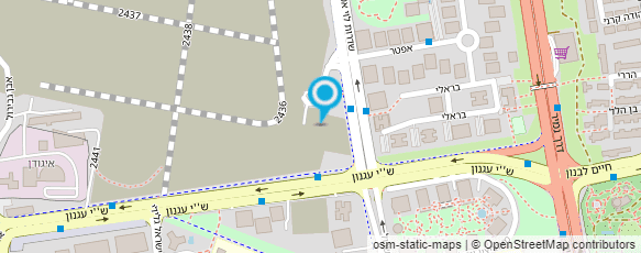 מפת הגעה אל ארקיע קווי תעופה ישראליים בע"מ