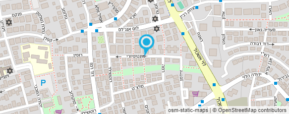 מפת הגעה אל פרופ' קפלן ברי (בוריס)