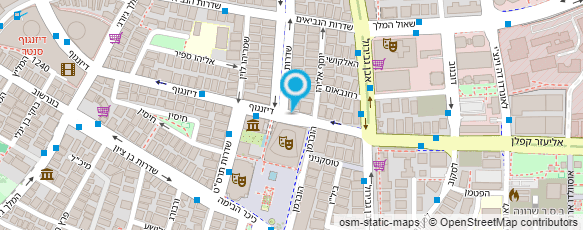 מפת הגעה אל סלון יוסי וארי