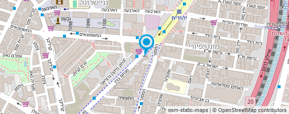 מפת הגעה אל יפעת המרכז למידע תקשורתי בע"מ