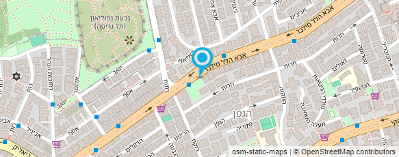 מפת הגעה אל בנש-ברכונים הגדות וסידורים