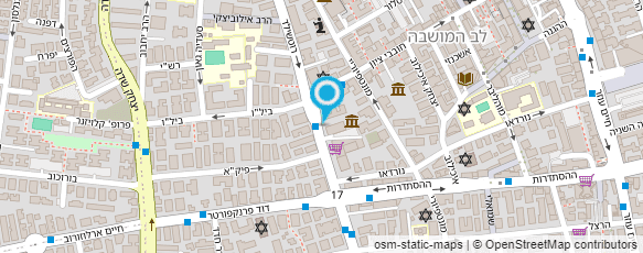 מפת הגעה אל אופטיקה מרכז העין