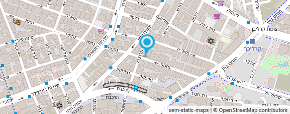 מפת הגעה אל אורדילן - חברה ליבוא ושיווק בע"מ