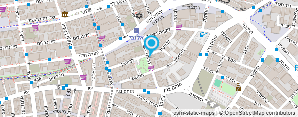 מפת הגעה אל אקסקלוסיב אופטיקה בע"מ