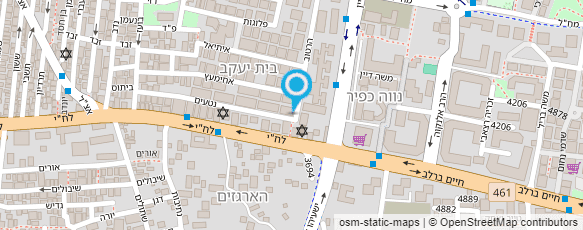 מפת הגעה אל "אצבעוני-דובון"