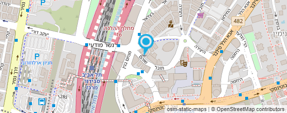 מפת הגעה אל רוזובסקי ישראל