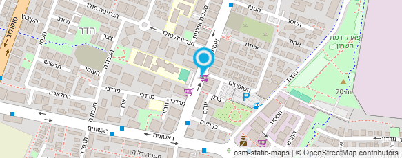 מפת הגעה אל טבע כל