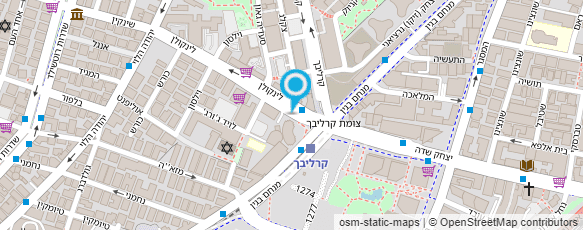 מפת הגעה אל צדוק י. חיים