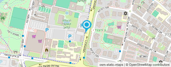 מפת הגעה אל מועדון הטניס