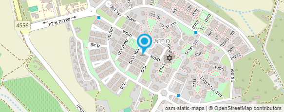 מפת הגעה אל מבוא חורון