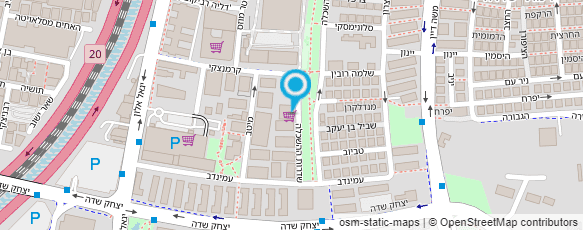 מפת הגעה אל מוסך מאיר את רוסו מפת הגעה אל מוסך מאיר את רוסו