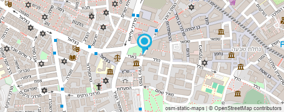 מפת הגעה אל פרנקל החייט מפת הגעה אל פרנקל החייט